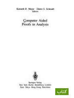Computer aided proofs in analysis