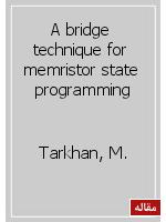 A bridge technique for memristor state programming