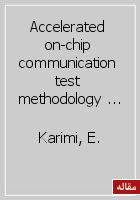 Accelerated on-chip communication test methodology using a novel high-level fault model