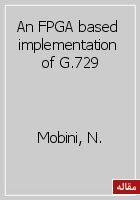 An FPGA based implementation of G.729